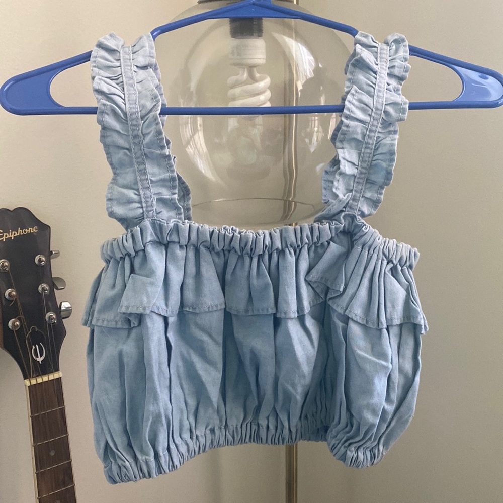 🔴SOLD🔴ASOS Tensel summer top size 4